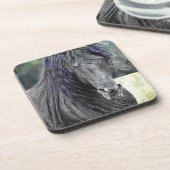 Dessous-de-verre Stallion friésienne (Côté gauche)