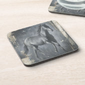 Dessous-de-verre Stallion noir (Côté gauche)