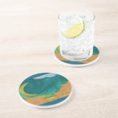 Dessous de verre Star Bath (Sandstone) (Côté)