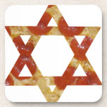 Dessous-de-verre star de la pizza de david<br><div class="desc">"pizza star of david ",  interconfessionnel, "inter-confessionnel""happy hanoukka""chanukah jewish"Hanoukka,  channukah,  chanukkah,  chanukkah,  hannuka "joyaux""pizza Hanoukka""pizza chanukah",  pizza,  pepperoni pizza,  channuka,  hannukah,  hebrew,  jew,  judew,  aica,  judaïsme, ,  pizza channuka,  pizza channukah,  pizza chanukkah,  pizza hannuka,  pizza hannukah</div>