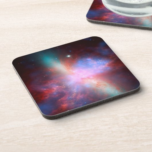 Dessous-de-verre Starburst Galaxy M82 (Côté gauche)