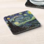 Dessous-de-verre Starry night Rhone par Van Gogh (Côté gauche)