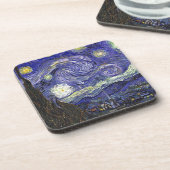 Dessous-de-verre Starry Night, Vincent Van Gogh. (Côté gauche)