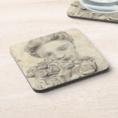 Dessous-de-verre Statue dans le Jardin I (Côté gauche)