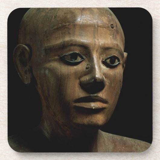 Dessous-de-verre Statue de chancelier Nakhti, d'Asyut, mi tôt (Devant)