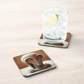 Dessous-de-verre Statue de l'Alien antique (Côté Droit)