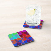 Dessous-de-verre Statue de style pop art de la liberté (Côté Droit)