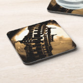 Dessous-de-verre Steampunk industriel (Côté gauche)