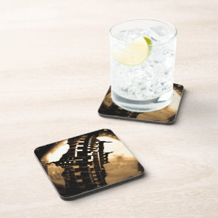 Dessous-de-verre Steampunk industriel