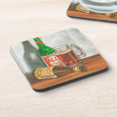 Dessous-de-verre Still Life with Beer par Jennifer Goldberger (Côté gauche)