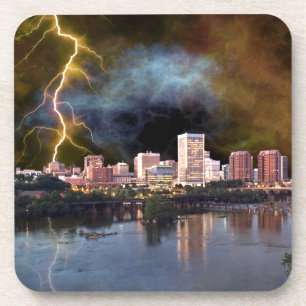 Dessous-de-verre Stormy Richmond Skyline
