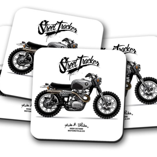 Dessous de verre Street Tracker | Ensemble de Dess