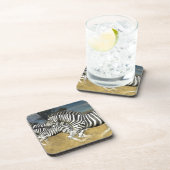 Dessous-de-verre Stripes de course - Zebra (Côté Droit)