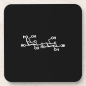 Dessous-de-verre Structure du lait lactose (Devant)