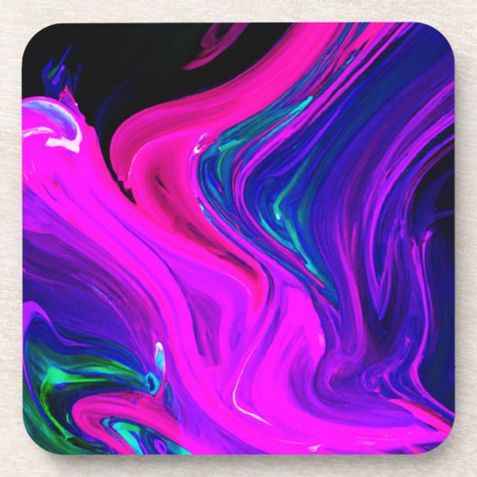 Dessous-de-verre Style de lecture couleur dynamique (Devant)