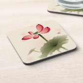 Dessous-de-verre Style oriental Lotus (Côté gauche)