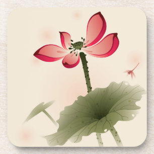 Dessous-de-verre Style oriental Lotus