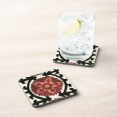 Dessous-de-verre Style Suzani Motif Floral Décoratif (Côté Droit)