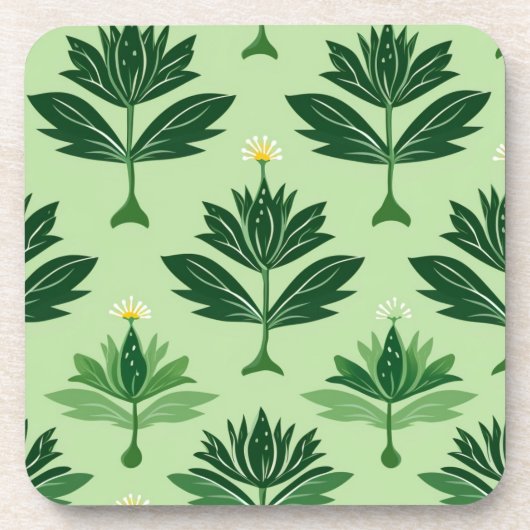Dessous-de-verre Stylized Plant (Devant)