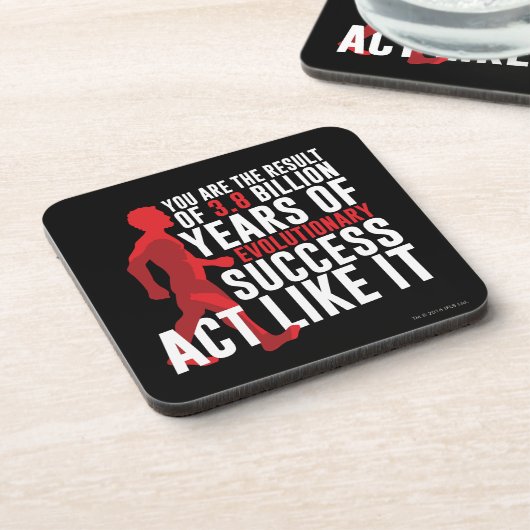 Dessous-de-verre Succès évolutionnaire (Côté gauche)