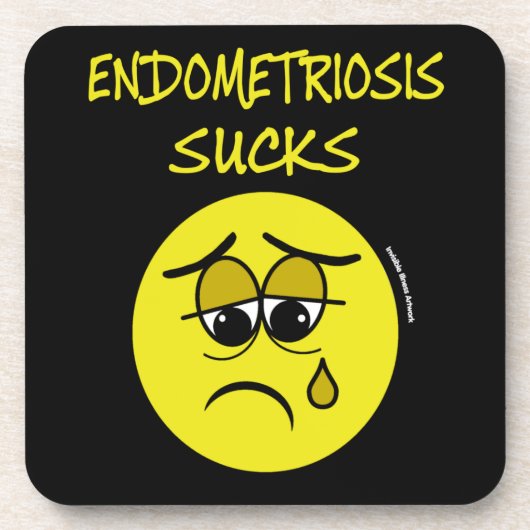 Dessous-de-verre SUCKS...Endometriose (Devant)