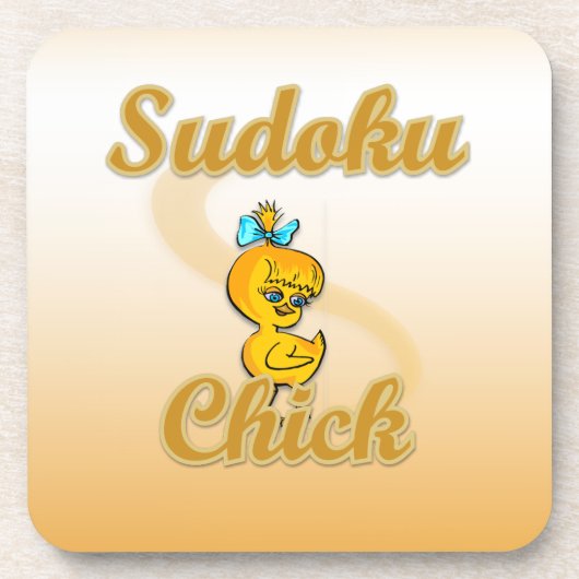 Dessous-de-verre Sudoku Chick (Devant)