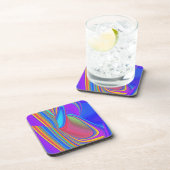 Dessous-de-verre Summerfeel, Rainbowart 3D Abstrait (Côté Droit)