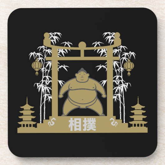 Dessous-de-verre Sumo Wrestler (Devant)
