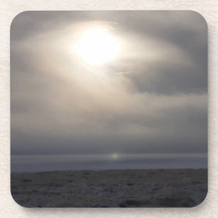 Dessous de verre Sun d'hiver