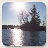 Dessous-de-verre Sun Reflections Coaster (Devant)