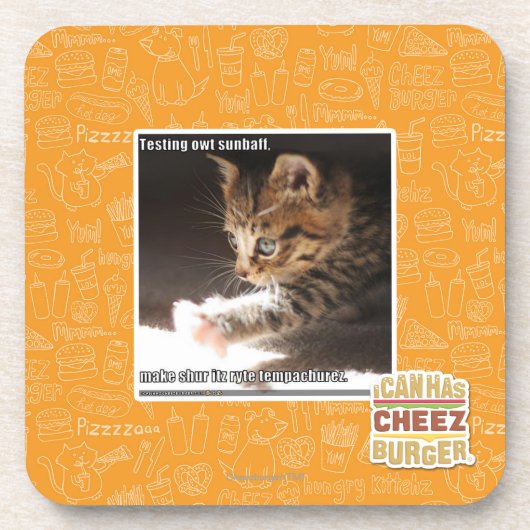 Dessous-de-verre Sunbaff d'owt d'essai (Devant)