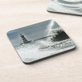 Dessous-de-verre Sunderland - pilier et phare de Roker (Côté gauche)