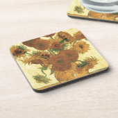 Dessous-de-verre Sunflowers par Van Gogh (Côté gauche)