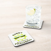 Dessous-de-verre Sunny avec une chance de PickleBall (Côté Droit)