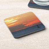 Dessous-de-verre Sunset Clouds and Sailboat Seascape (Côté gauche)