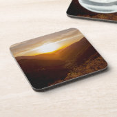 Dessous-de-verre Sunset Over Mountains (Côté gauche)