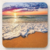 Dessous-de-verre Sunset plage (Devant)