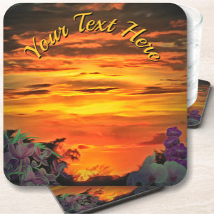 Dessous-de-verre Sunset Plaza Marina 2584