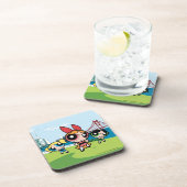 Dessous-de-verre Super Fierce Powerpuff Girls (Côté Droit)