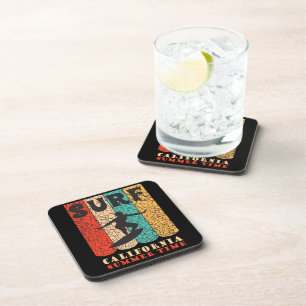 Dessous-de-verre Surf California Beverage Coaster