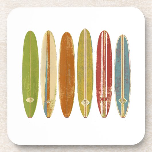 Dessous-de-verre Surf de Longboard (Devant)