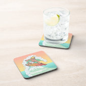 Dessous-de-verre Surfeur de coucher de soleil cool (Côté Droit)