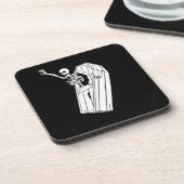 Dessous-de-verre Surprise Skeleton on a  (Côté gauche)