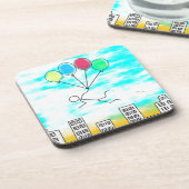 Dessous-de-verre Survoler La Ville Avec Des Ballons (Côté gauche)