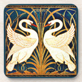 Dessous-de-verre Swan et Rush et Iris, (Devant)