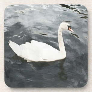 Dessous-de-verre Swan impressionniste