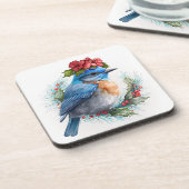 Dessous-de-verre Sweet Bluebird Vacances d'hiver/Dessous de verre d (Côté gauche)