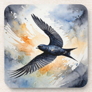 Dessous-de-verre Symbiotique Sky Dancer : Graceful Swift BIrd