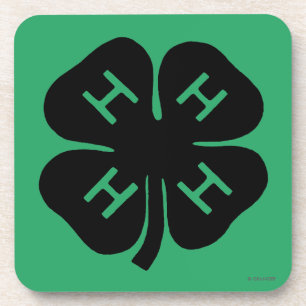 Dessous-de-verre Symbole : club 4-H