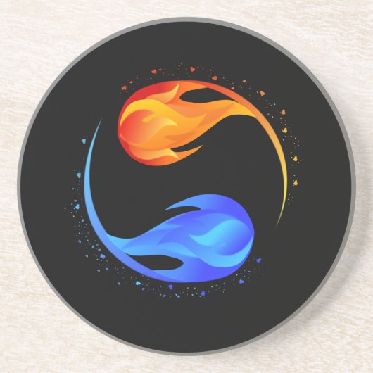 Dessous de verre Symbole d'amour - (Devant)